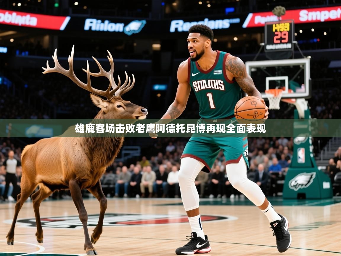 2025爱游戏中国官方网站入口雄鹿客场击败老鹰阿德托昆博再现全面表现  第4张